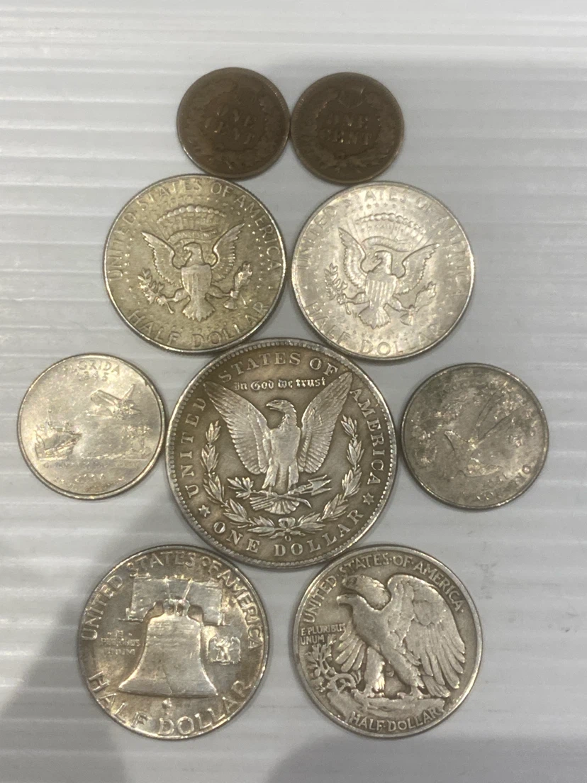 Collection of 9 Assorted US Coins - photo 4