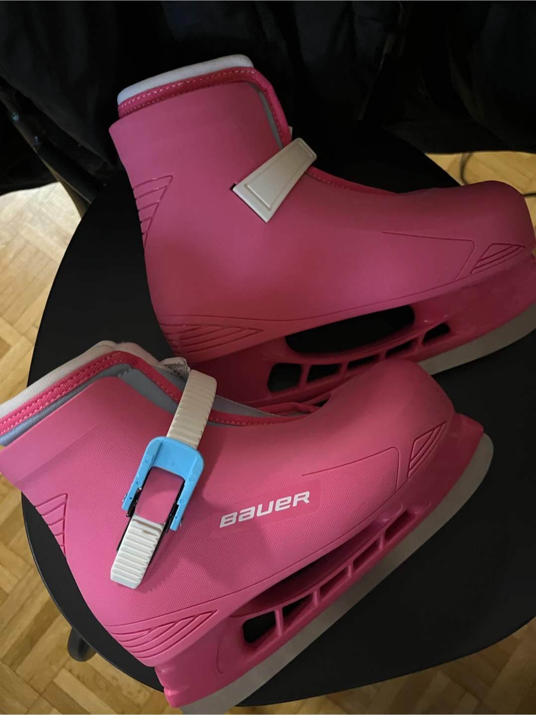 Pink Bauer Y12-13 Ice Skates - photo 3