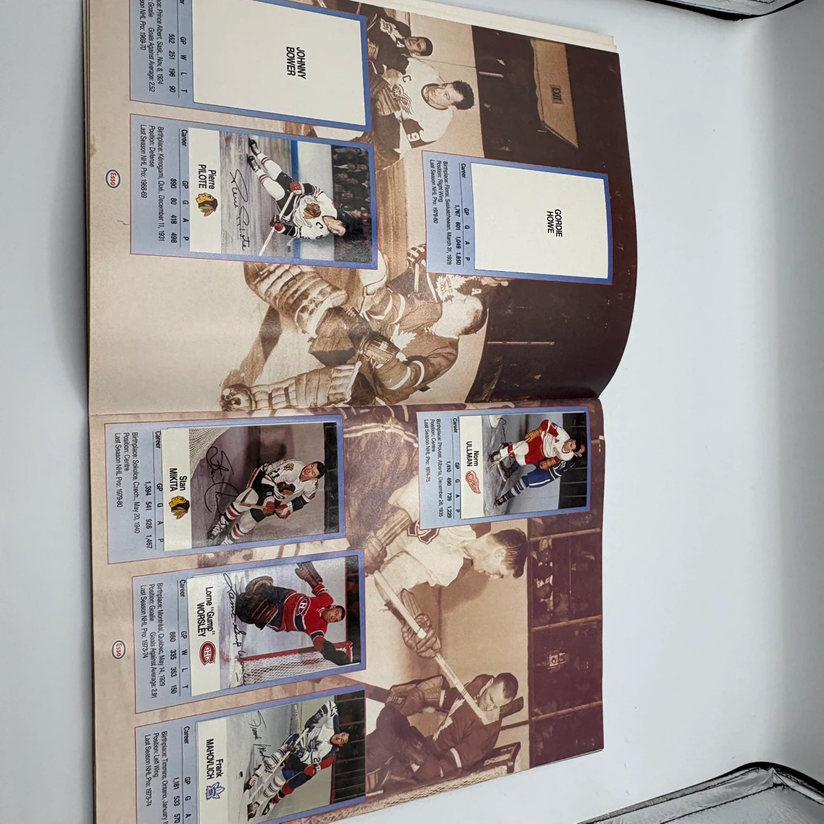 Esso NHL All-Star Collection Booklet - photo 2