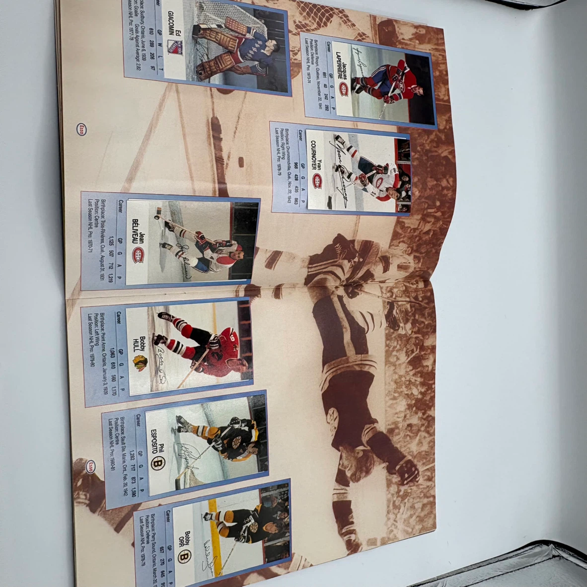 Esso NHL All-Star Collection Booklet - photo 3