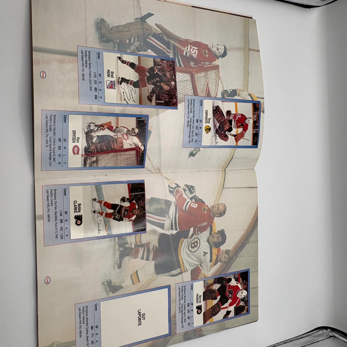 Esso NHL All-Star Collection Booklet - photo 4