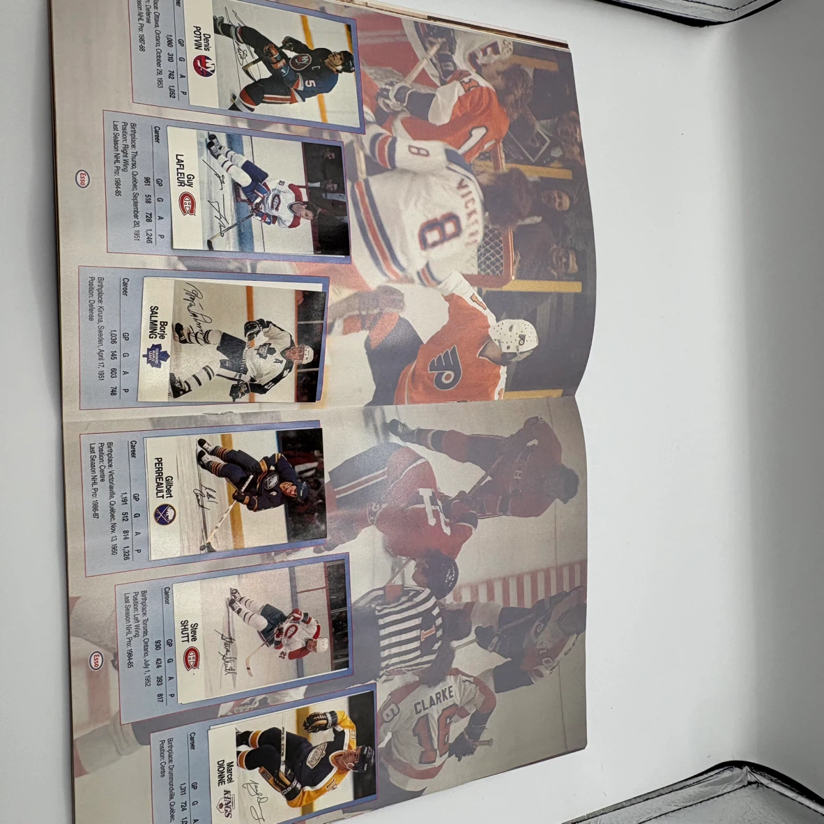 Esso NHL All-Star Collection Booklet - photo 5