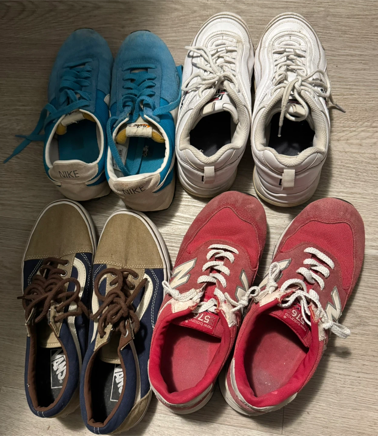 Assorted Sneakers - Various Brands and Sizes