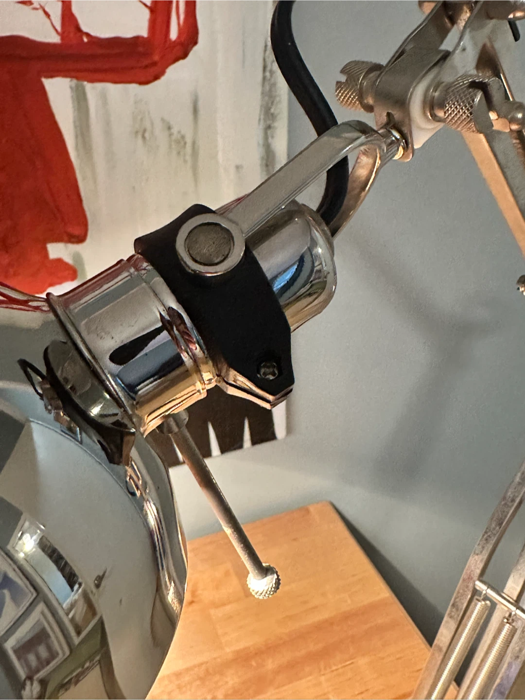 Chrome Adjustable Desk Lamp - photo 3