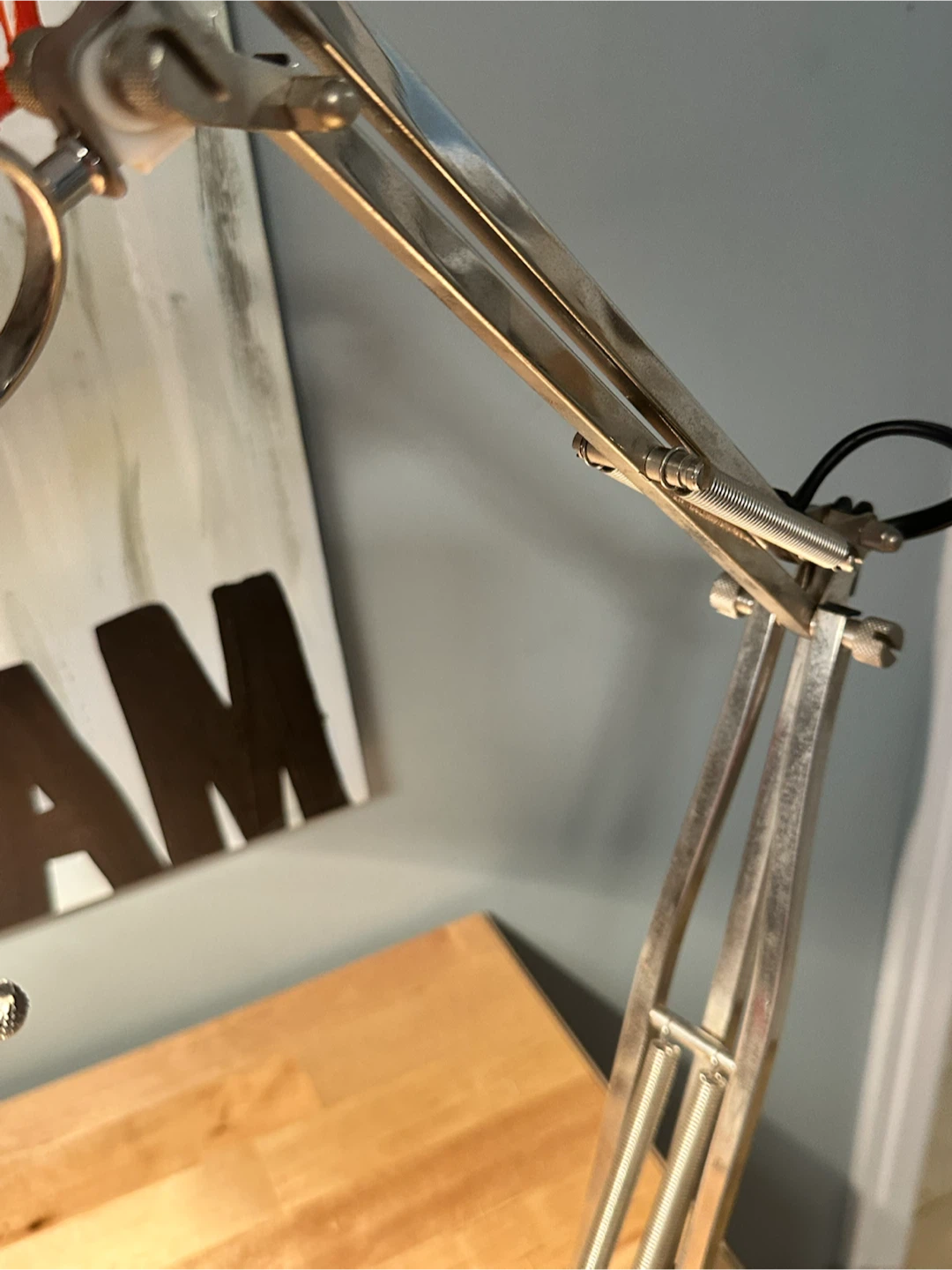 Chrome Adjustable Desk Lamp - photo 4