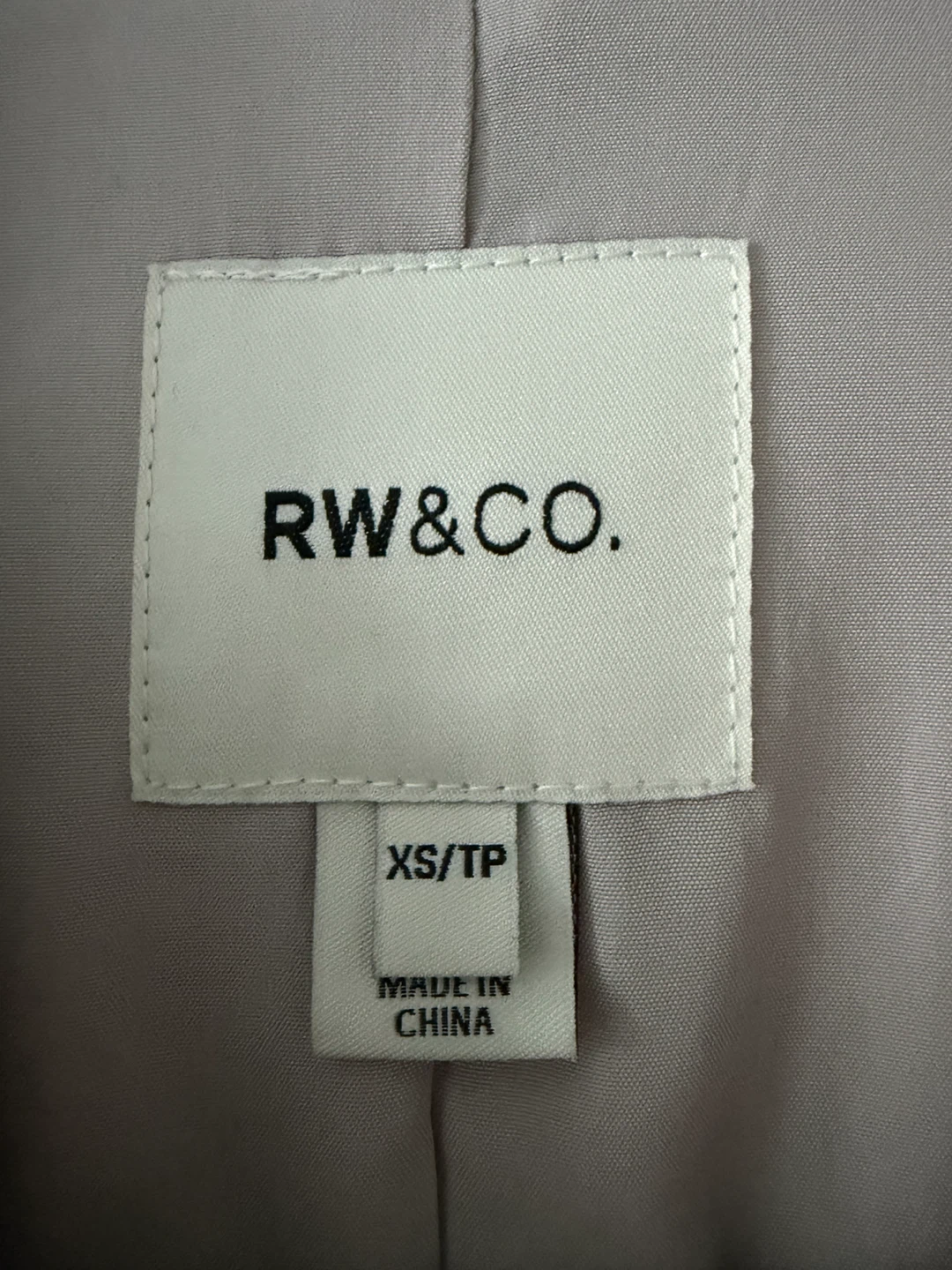 RW&CO. Beige Wool-Blend Double-Breasted Coat - photo 3