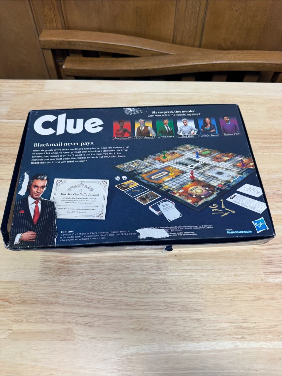 Clue Board Game - photo 2