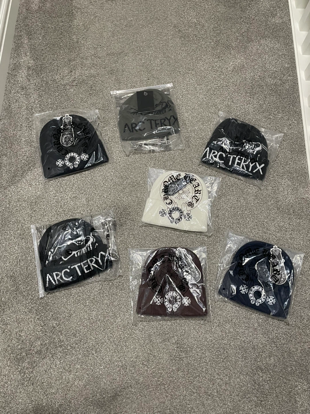 ARC’TERYX and Chrome Heart Beanies