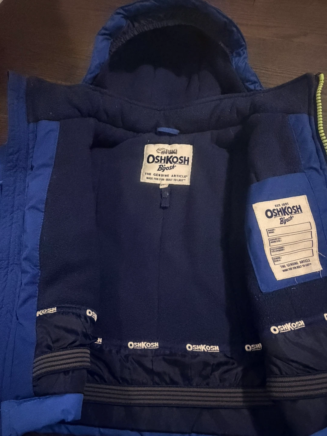 OshKosh  Snowsuit 24M - photo 2