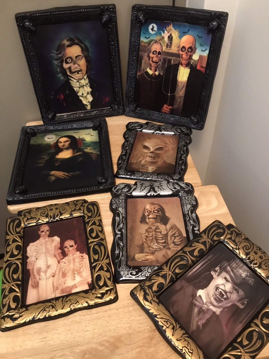 Halloween decor - wall hanging set 💀