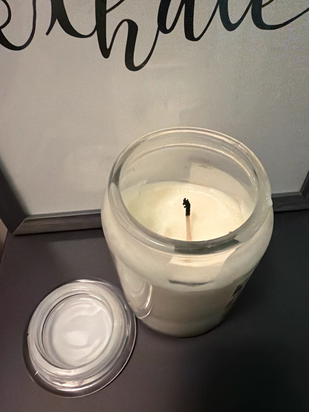 Everyday Essentials Soy Blend Wax Candy Cane Scented Candle - photo 3