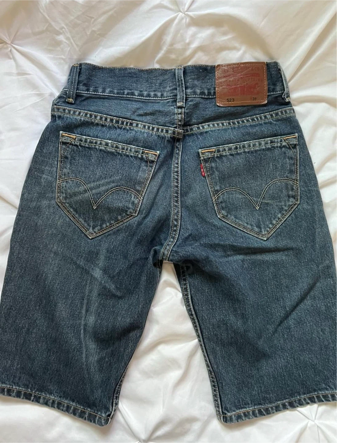 Levi’s 523 straight denim shorts - photo 3