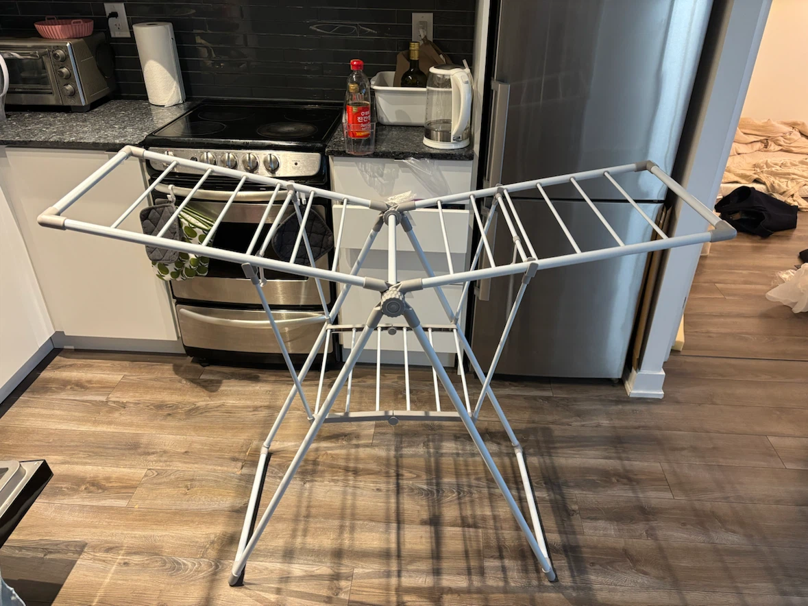 Collapsible Clothing Drying Rack