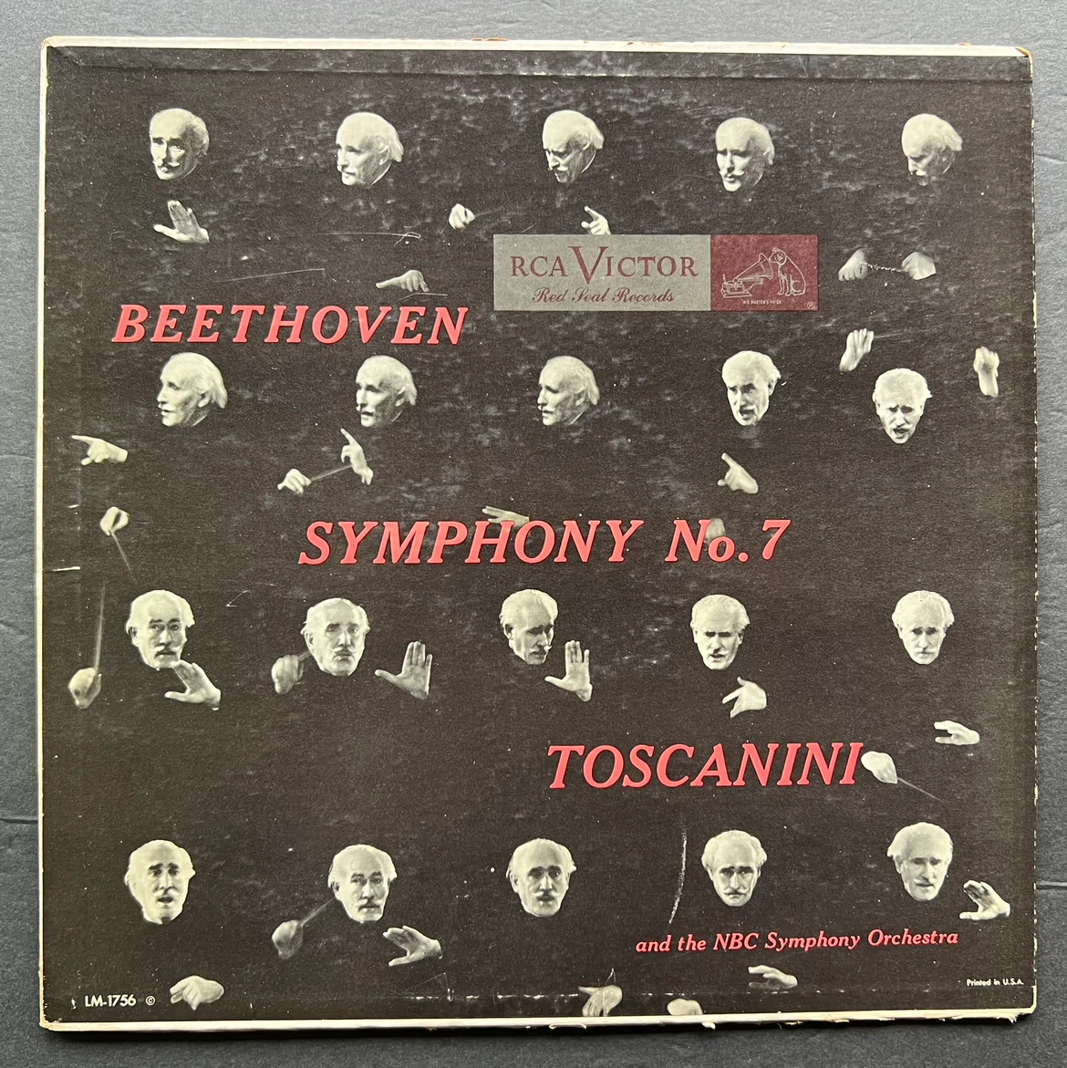 Beethoven Symphony No. 7 Toscanini Vinyl Record
