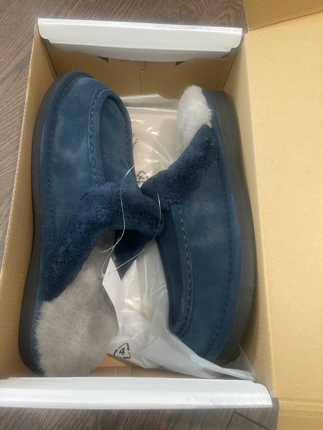 Nuknuuk Men's Leather Slippers Size 8 - photo 2