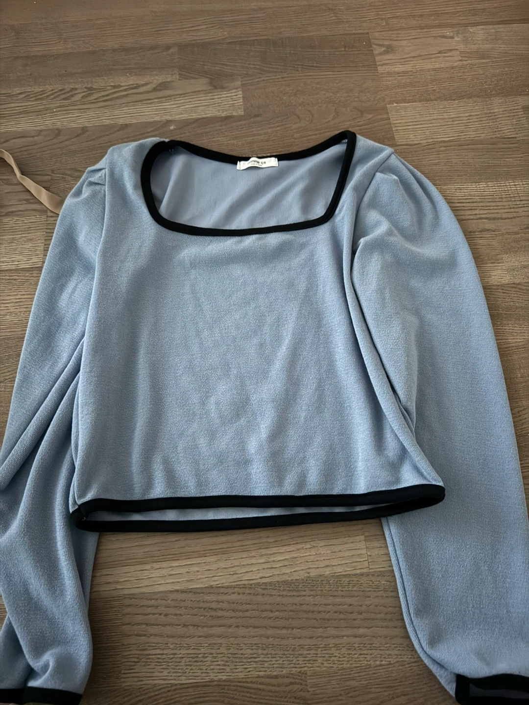 Designer’s Comme Ça Blue Long Sleeve Top