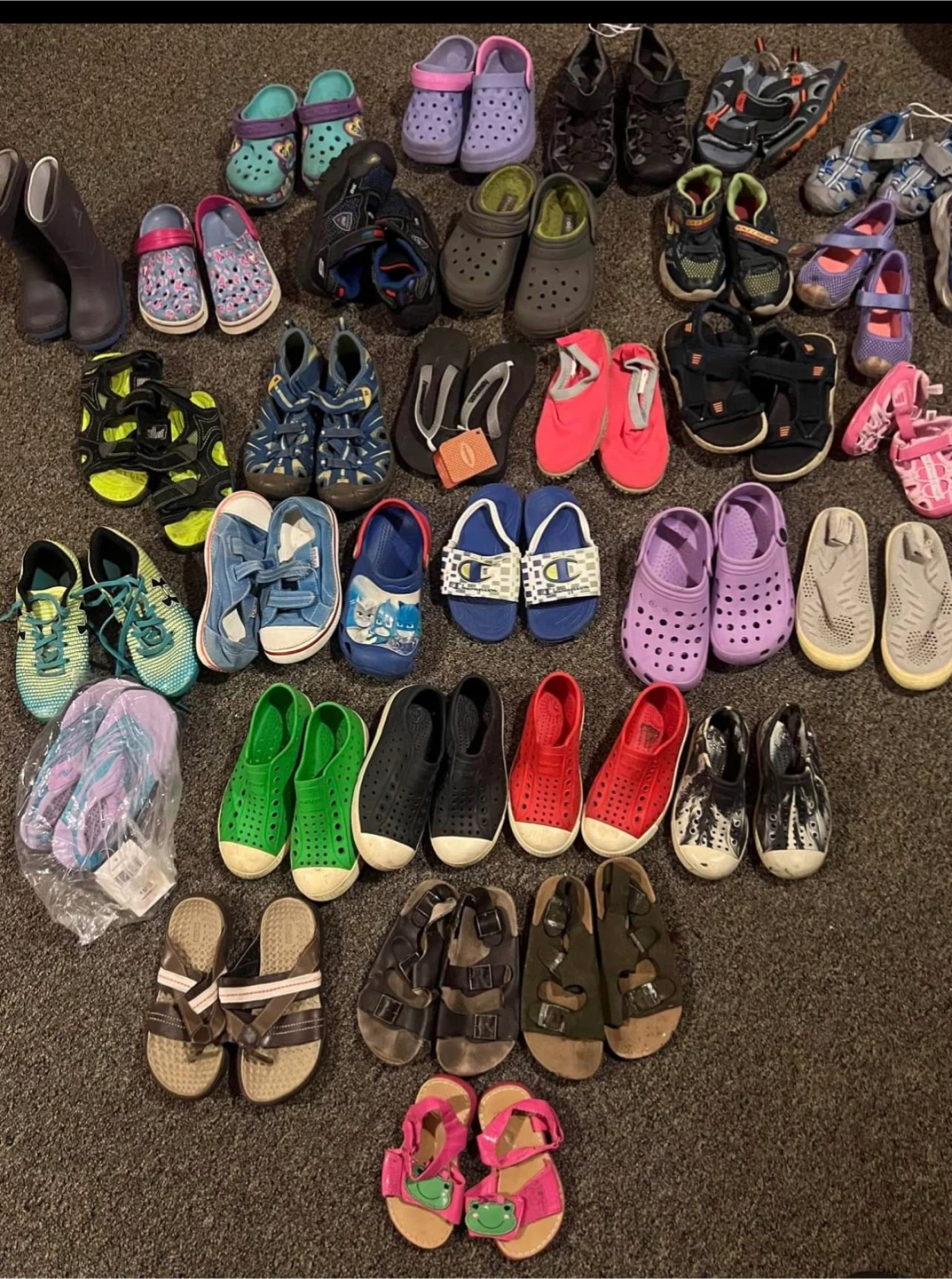 Assorted Kids Shoes - Various Brands and Sizes