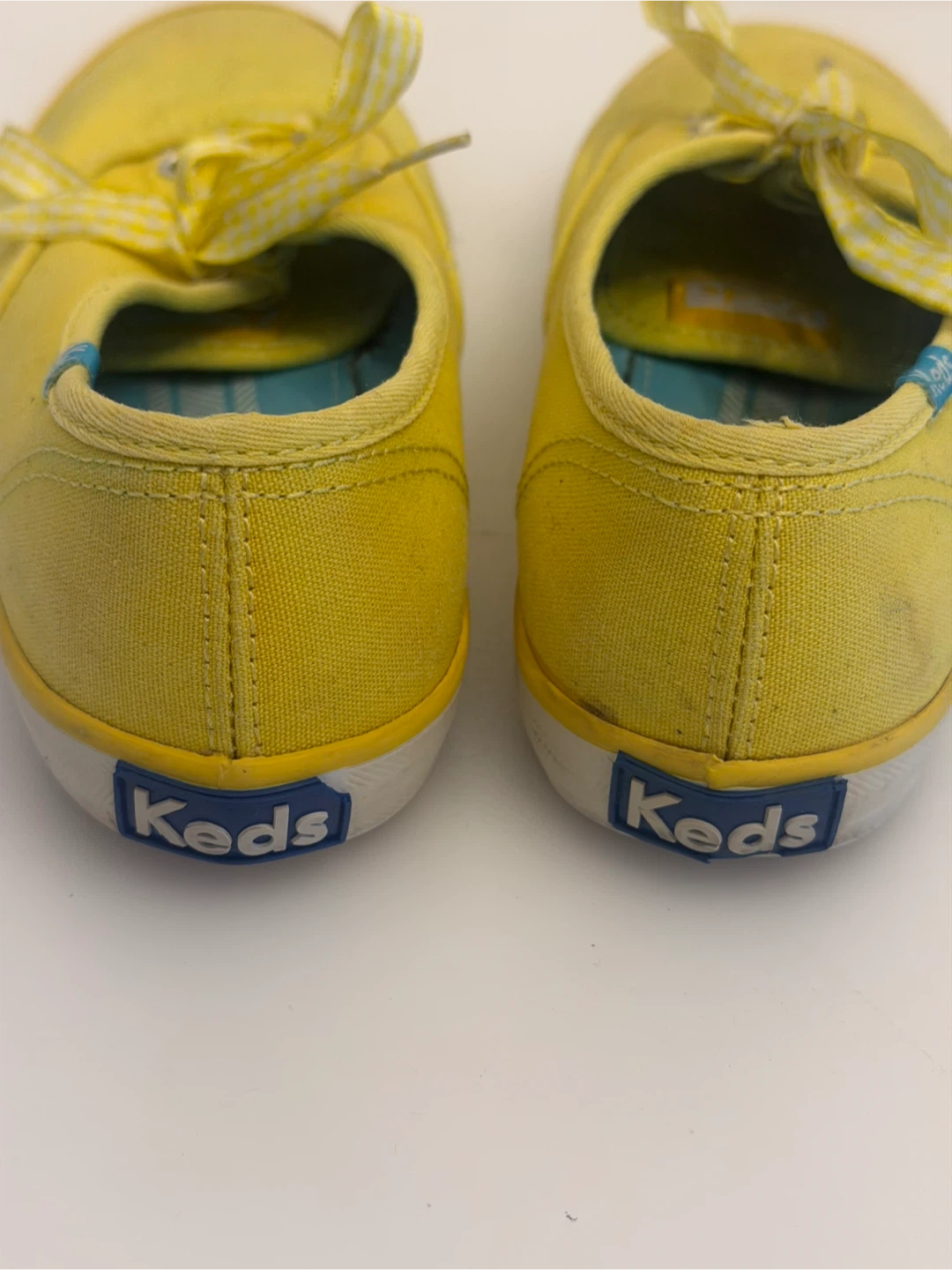 Keds Bright Yellow Canvas Sneakers Women's Size 5.5 - photo 3