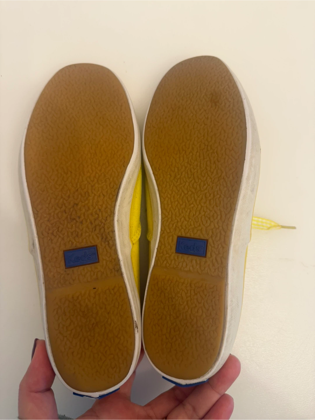 Keds Bright Yellow Canvas Sneakers Women's Size 5.5 - photo 5