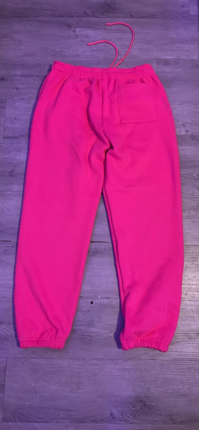 Sp5der Pink Sweatpants - photo 4