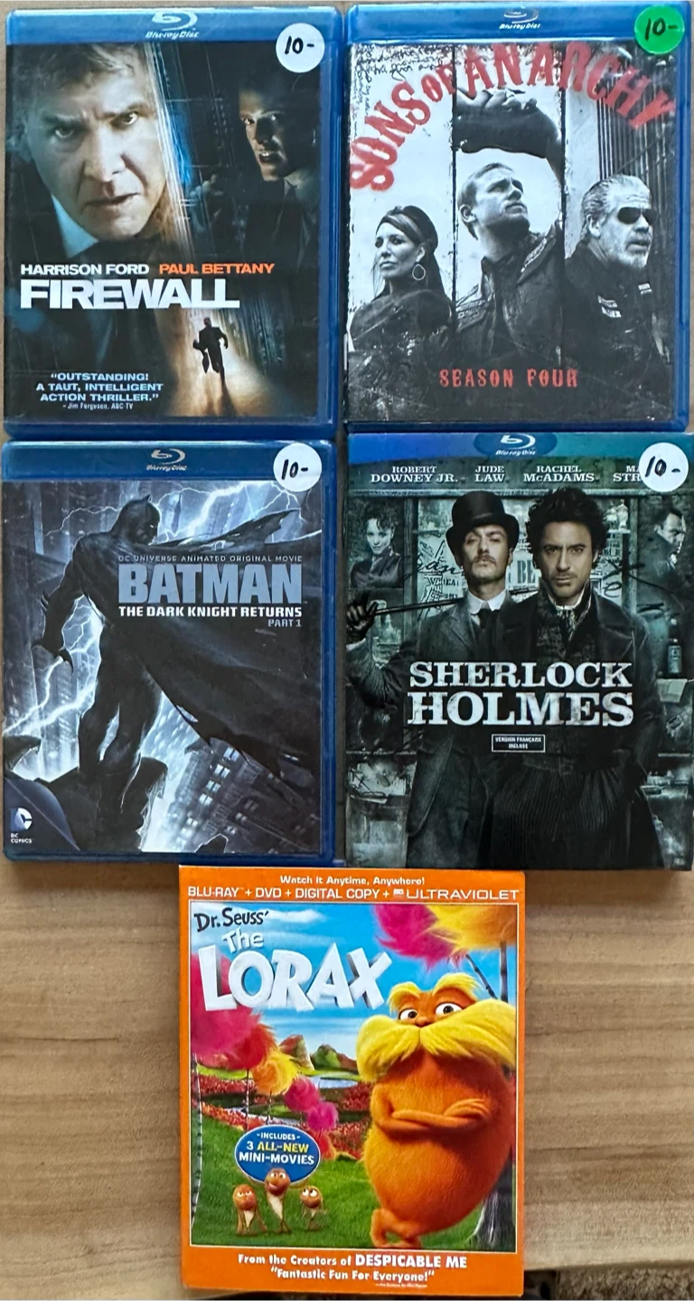 Collection of Blu-ray Movies ($5 each) - photo 2