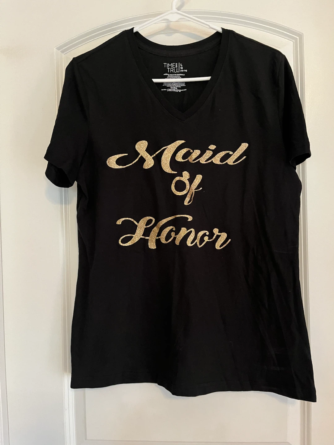 Time and Tru Maid of Honor T-Shirt