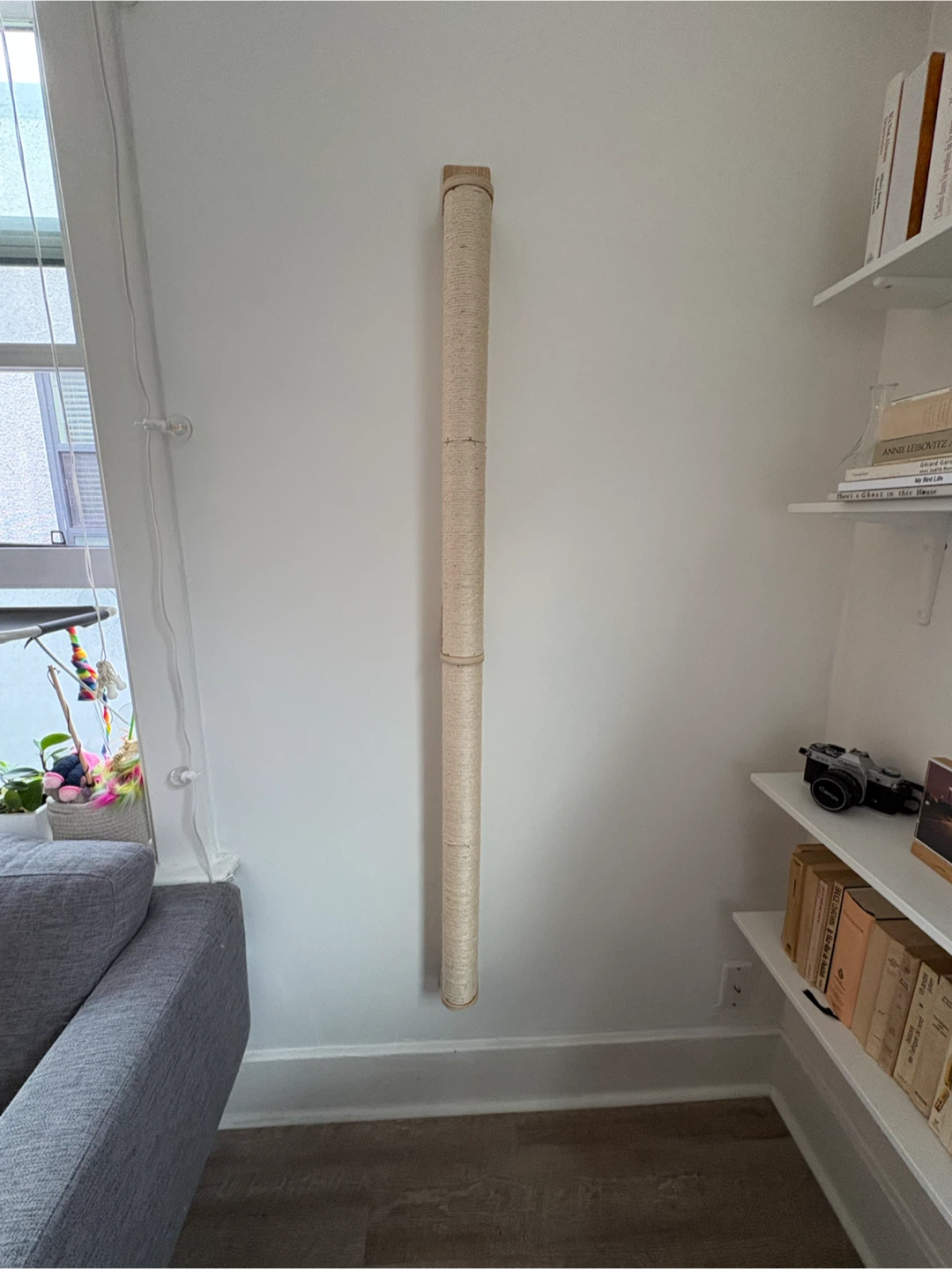 Wall-Mounted Cat Scratching Post