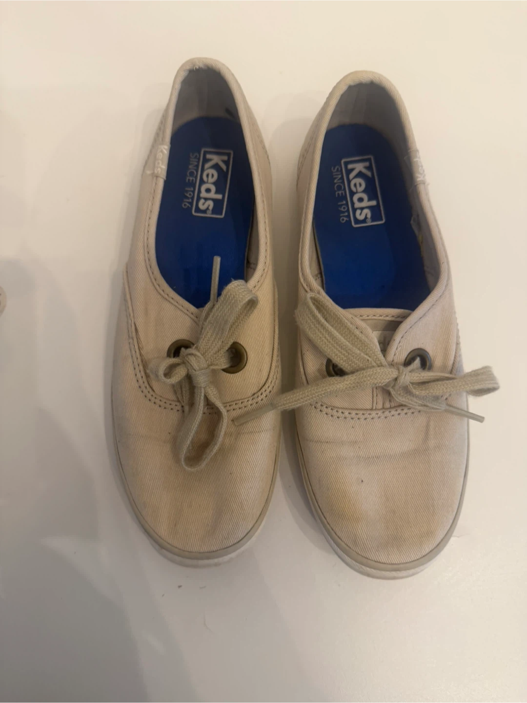 Keds Women's Canvas Sneakers - Beige Size 5.5 - photo 2