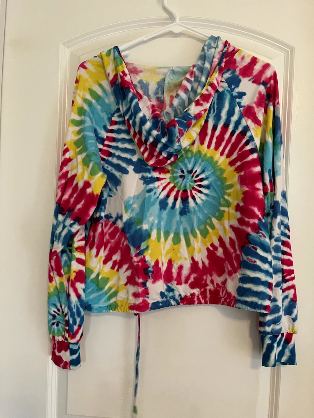 Almost Famous Tie-Dye Hooded Top - photo 3