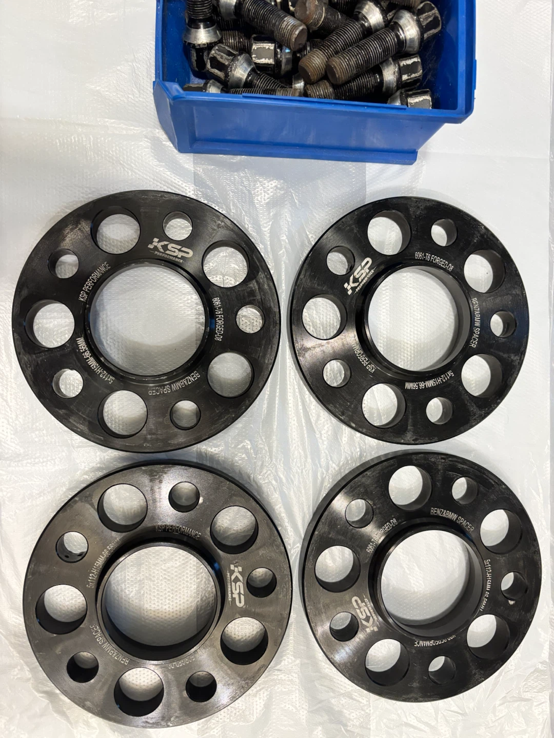 KSP Performance 5x112 Wheel Spacers for Benz & BMW - photo 3