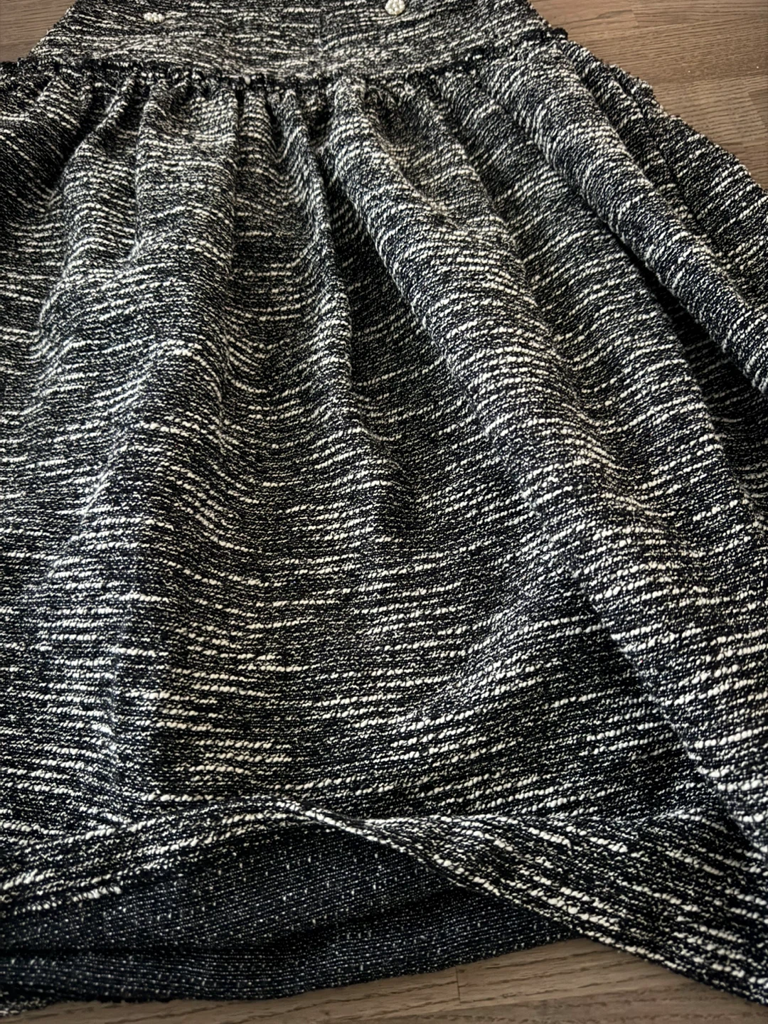 Designer’s (Chanel-style nautical tweed plaid ) Skirt - photo 4