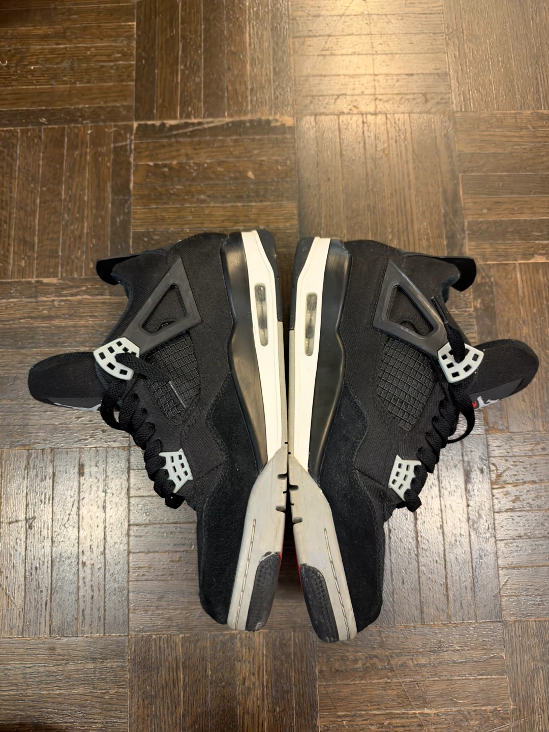 Air Jordan 4 Black Canvas - photo 2