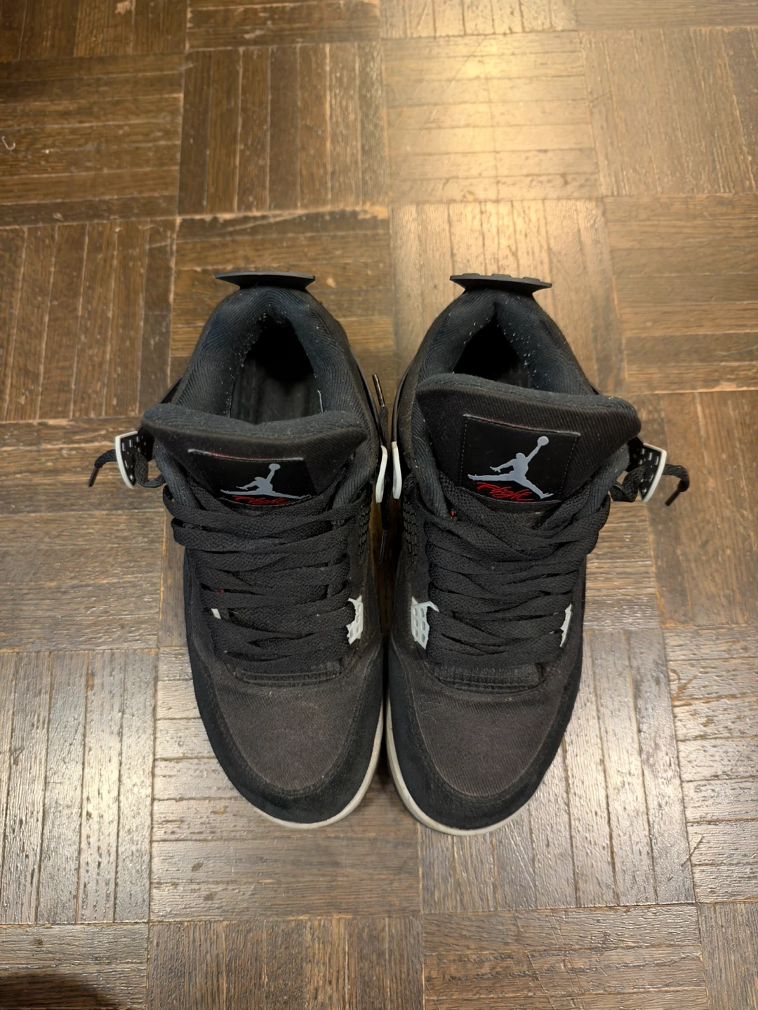 Air Jordan 4 Black Canvas - photo 4