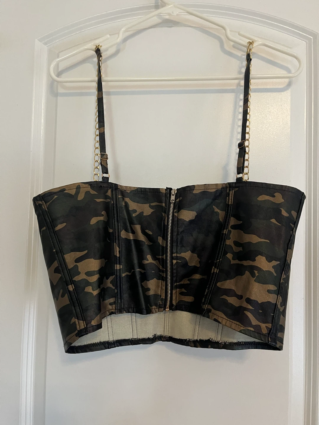 Fashion Nova Camo Corset Top - photo 2