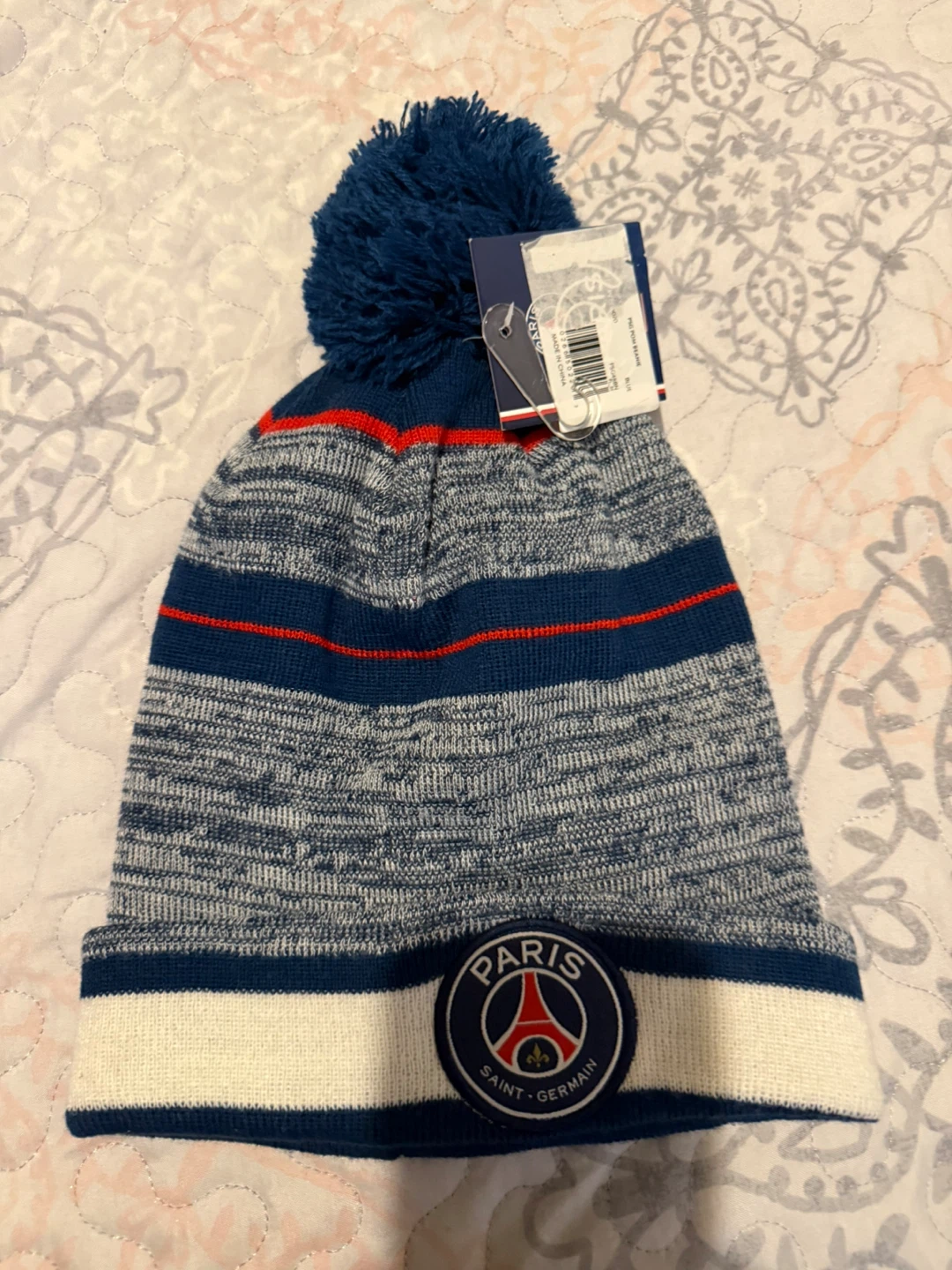 Paris Saint-Germain Pom Beanie