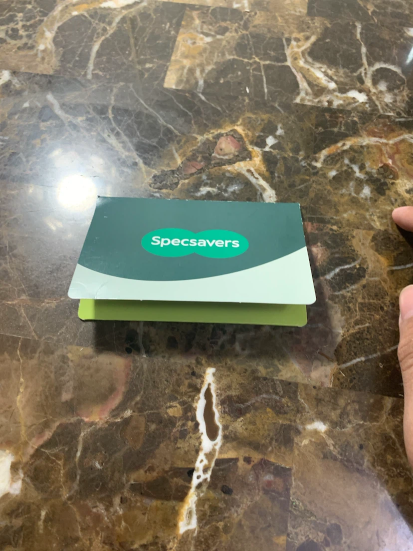 $50 Specsavers giftcard