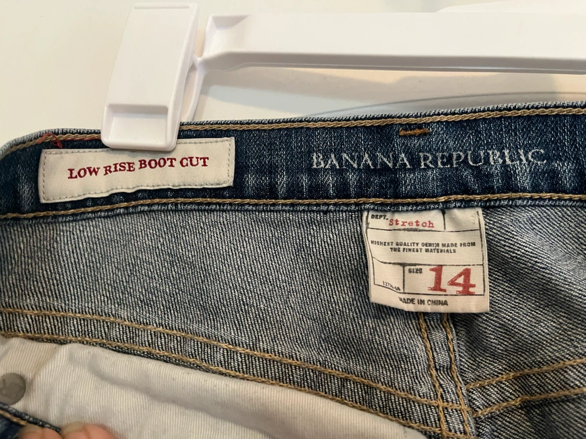 Banana Republic Low Rise Boot Cut Jeans - photo 3
