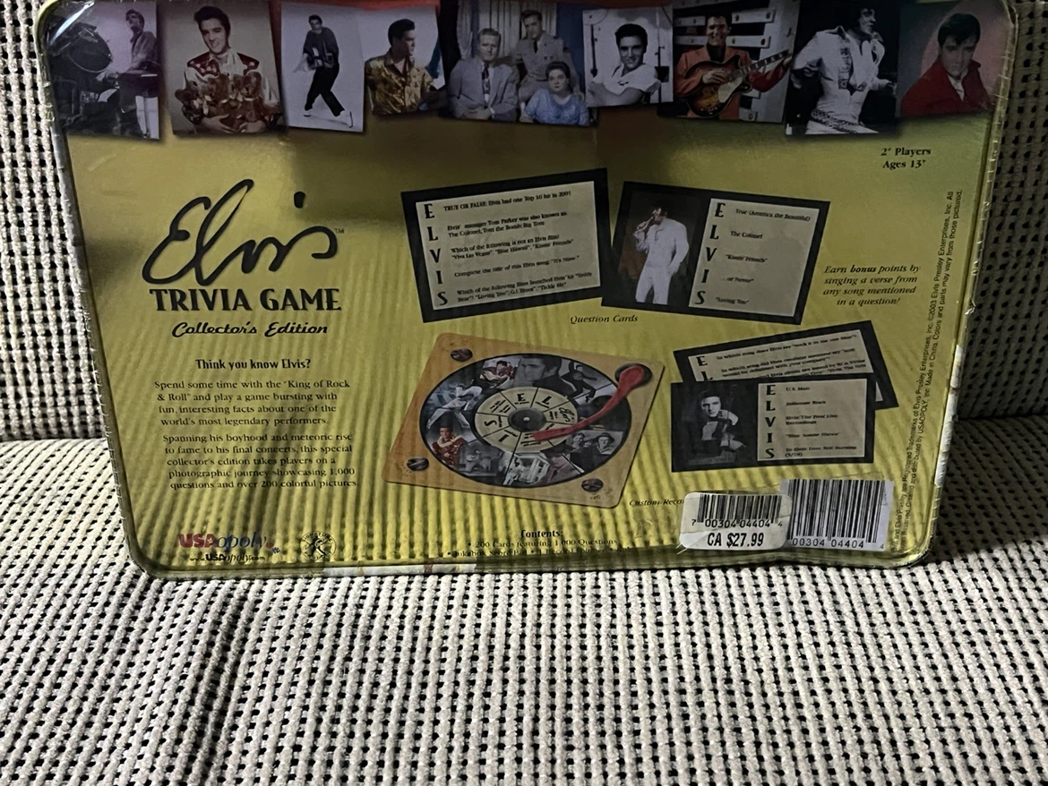 Elvis Trivia Game Collector's Edition - photo 4