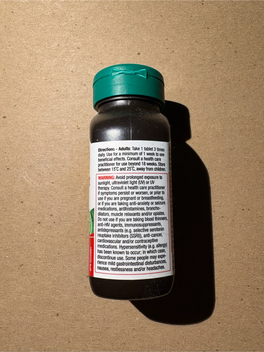 Jamieson St. John's Wort 1,000 mg - photo 2