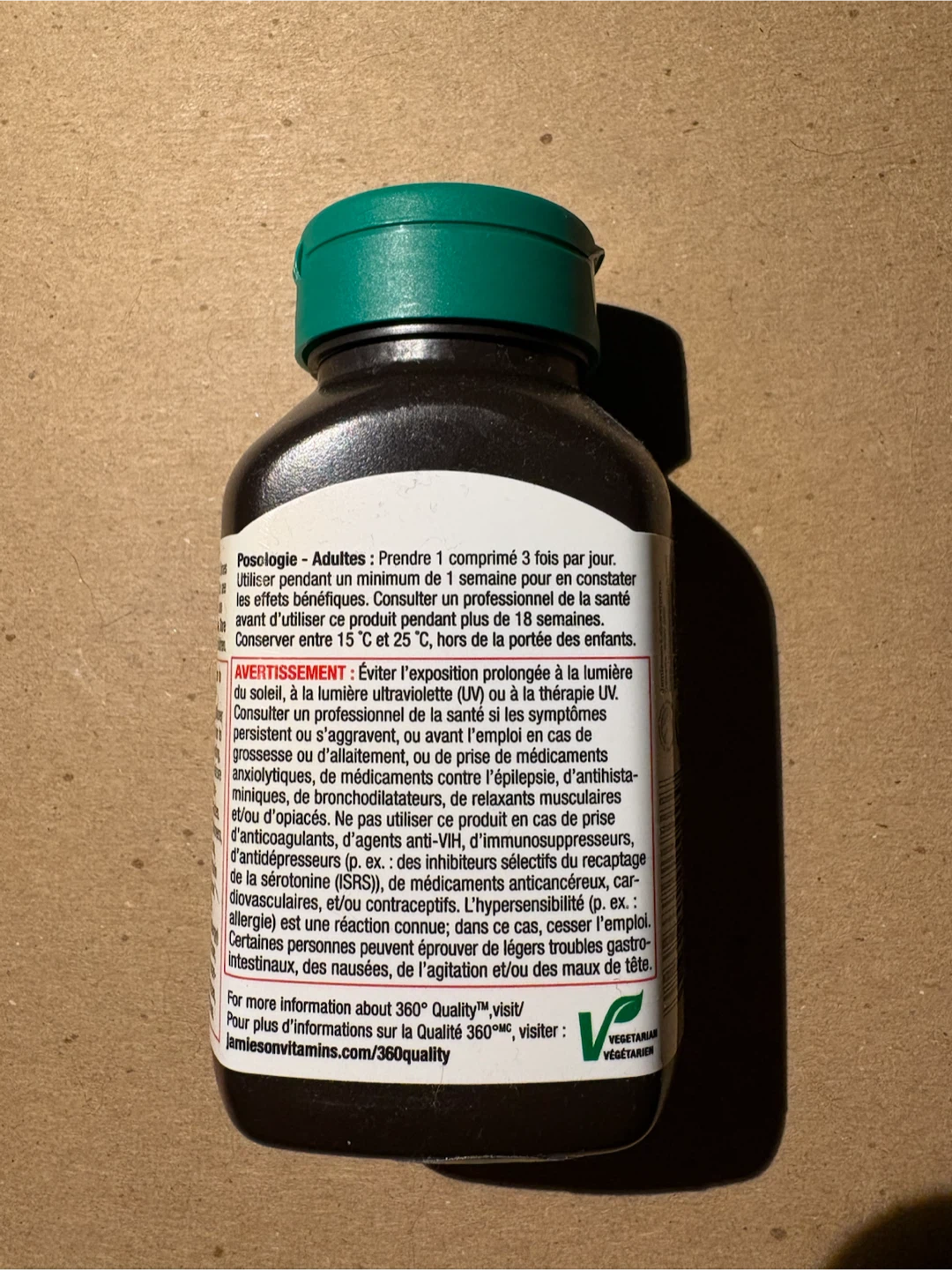 Jamieson St. John's Wort 1,000 mg - photo 3