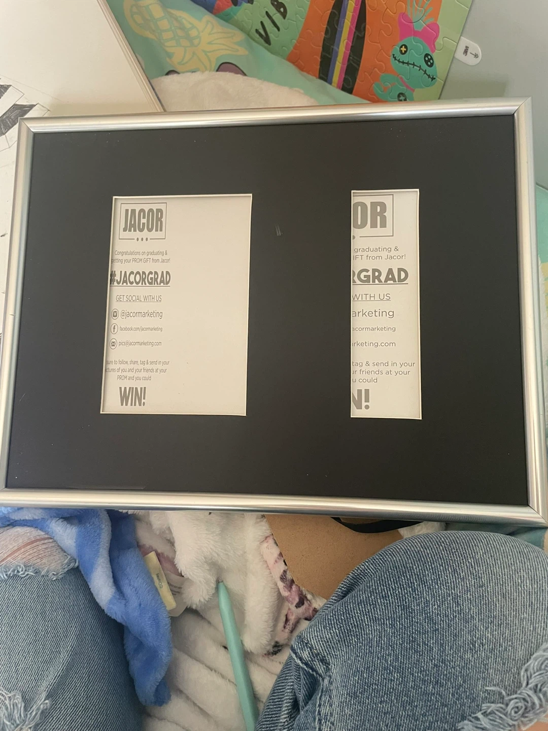 Dual Photo Picture Frame