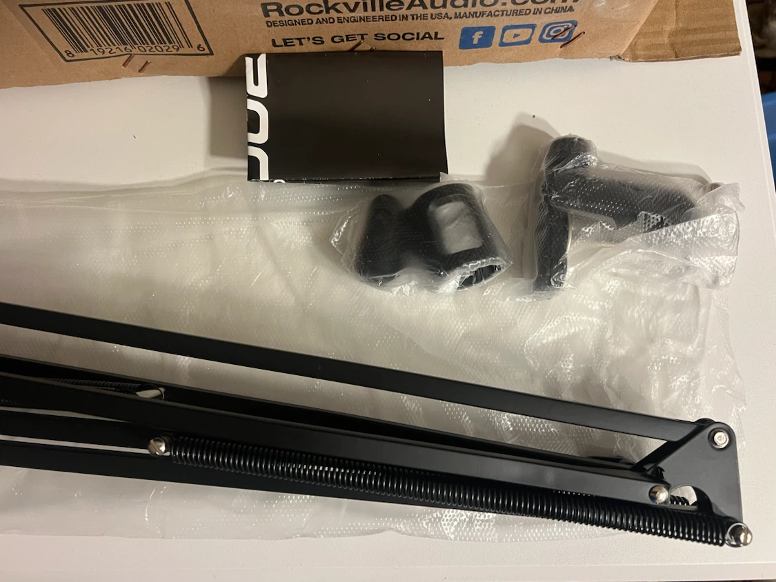 Rockville DMS40 Studio Desk Clamp Microphone Stand - photo 2