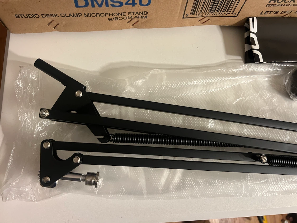 Rockville DMS40 Studio Desk Clamp Microphone Stand - photo 3
