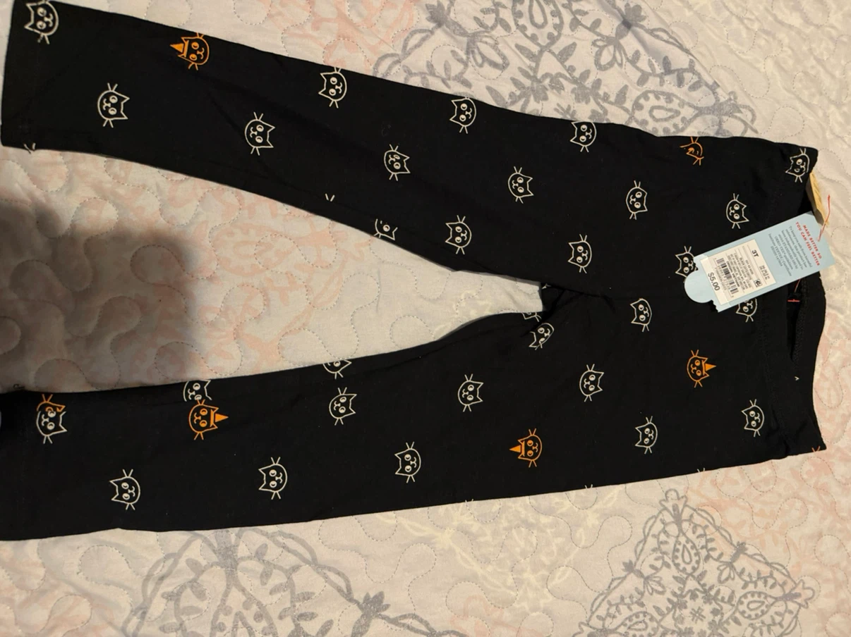 Cat & Jack Toddler Girl Leggings 3T