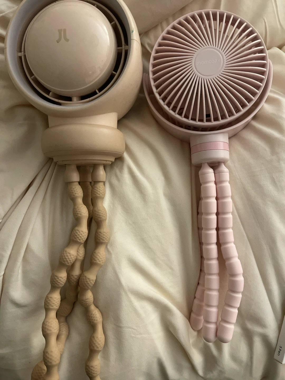 Two Portable Tripod Fans