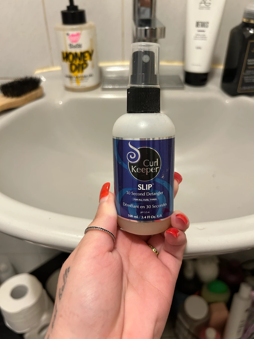 Curl Keeper Slip 30 Second Detangler 100ml #freecycle