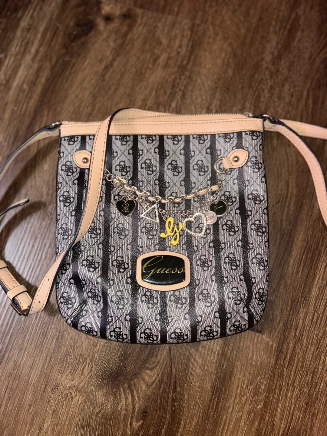 Guess Crossbody Bag with Charms