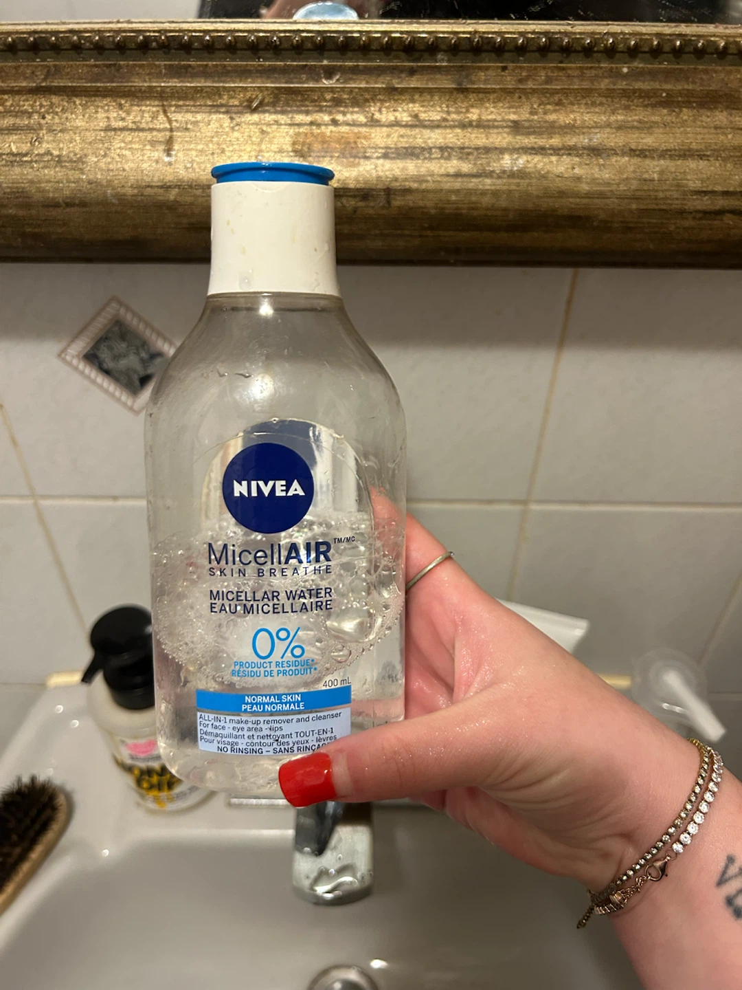 Nivea MicellAIR Micellar Water 400ml #freecycle