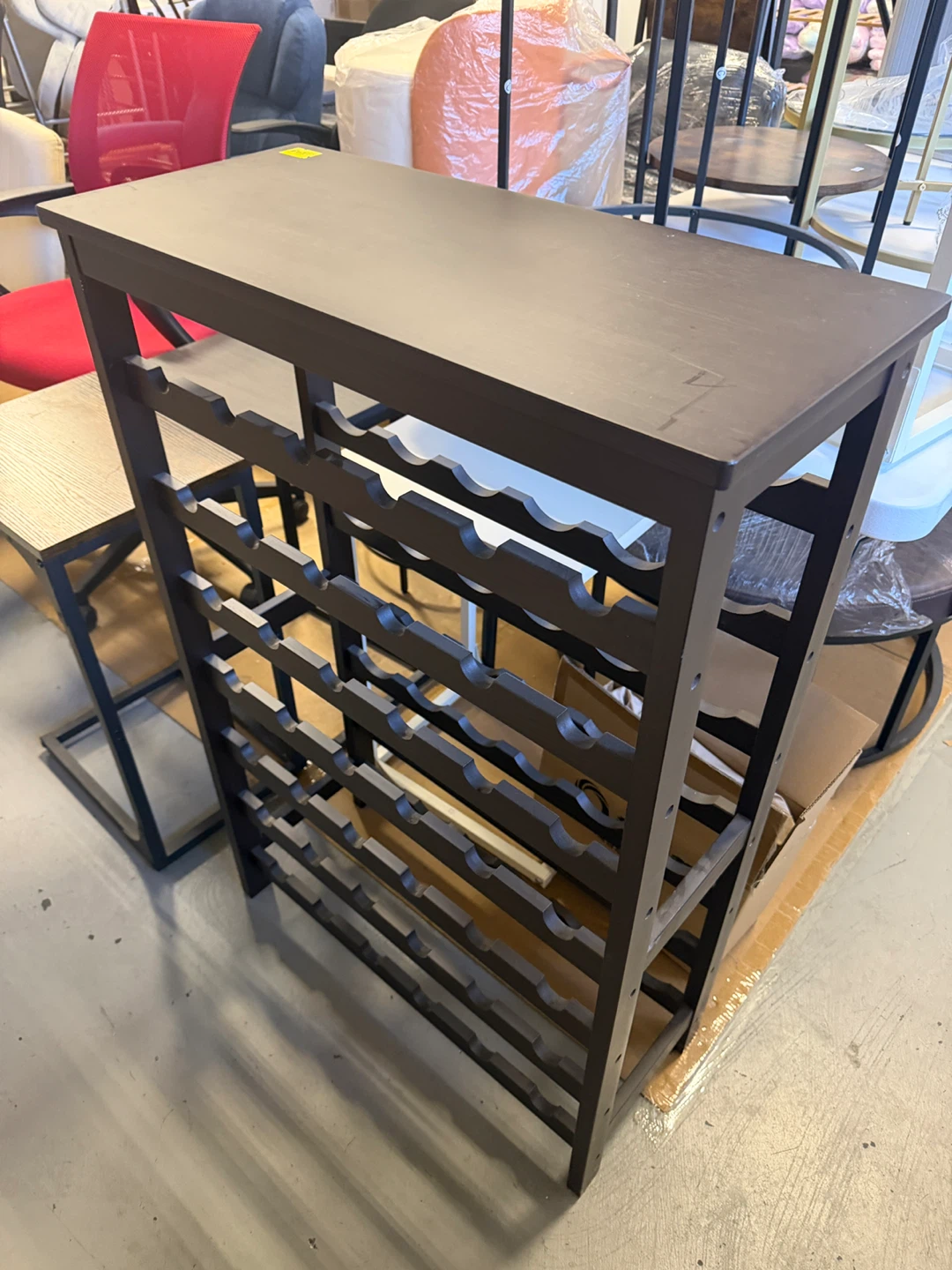 VEVOR 7-Tier Bamboo Wine Rack - photo 4