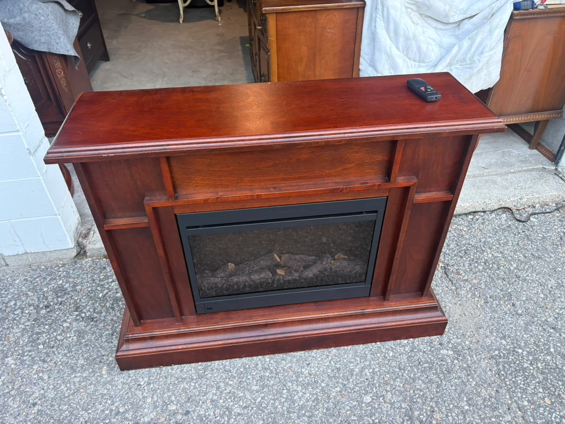 Free delivery used Electric Fireplace with Remote Control - photo 5